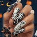 Magpie Beauty Brand Partner Kelly Scothorn shares how to create skeleton nail art perfect for spooky season.