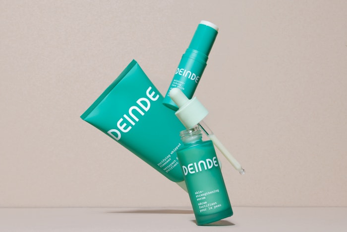 Deinde is Debut's first brand launch; the company describes itself as 'a product-centric, fully vertically integrated biotechnology company that focuses on creating novel bioactive ingredients.'