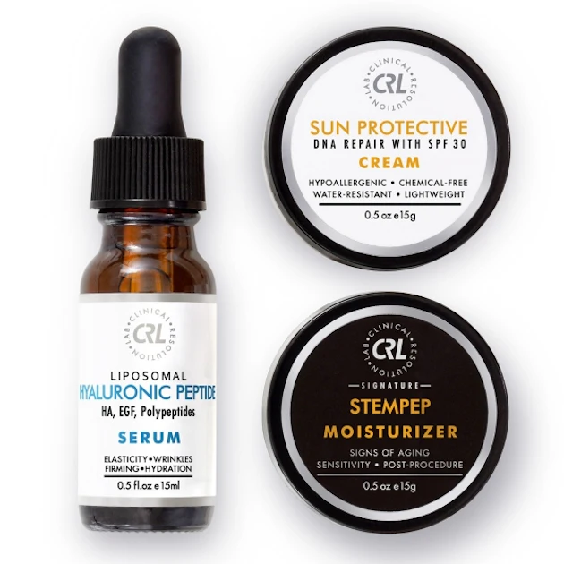 Clinical Resolution Clinical Resolution Lab's Post-Care Kit Soothes and Heals Post ...