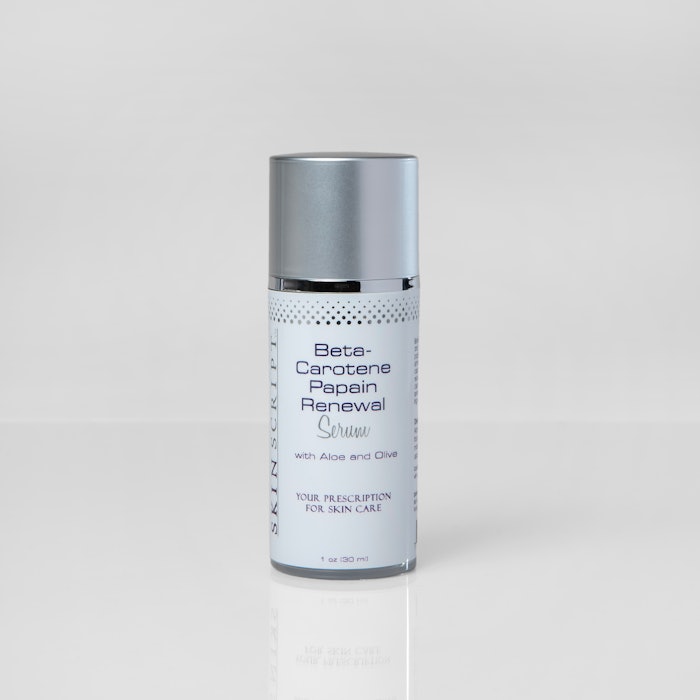 Skin Script Skin Care's Beta-Carotene Papain Renewal Serum
