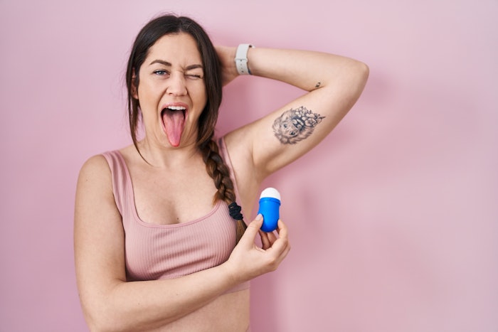 Since December 2023, online searches for “whole body deodorant” have exploded, dwarfing traffic recorded over the last 20 years. Why is that?
