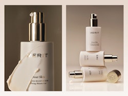 Great Skin Priming Moisturizer product photo showing cream bottles with gold lettering and cap.