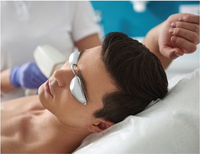 Increasing number of male patients seeking cosmetic treatments.