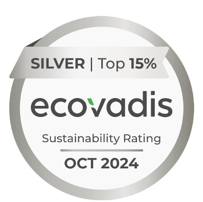 Silver EcoVadis seal