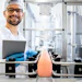 factory technicial in cosmetic factory