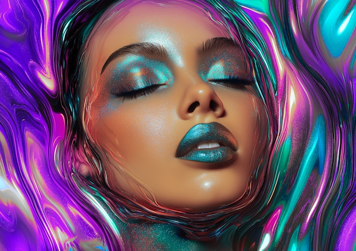 Ronaflux pigments act as a chroma intensifier without diluting color saturation, per the company. Their striking color effects reportedly cannot be recreated by blending other pigments, which can make them difficult to replicate by competing brands.