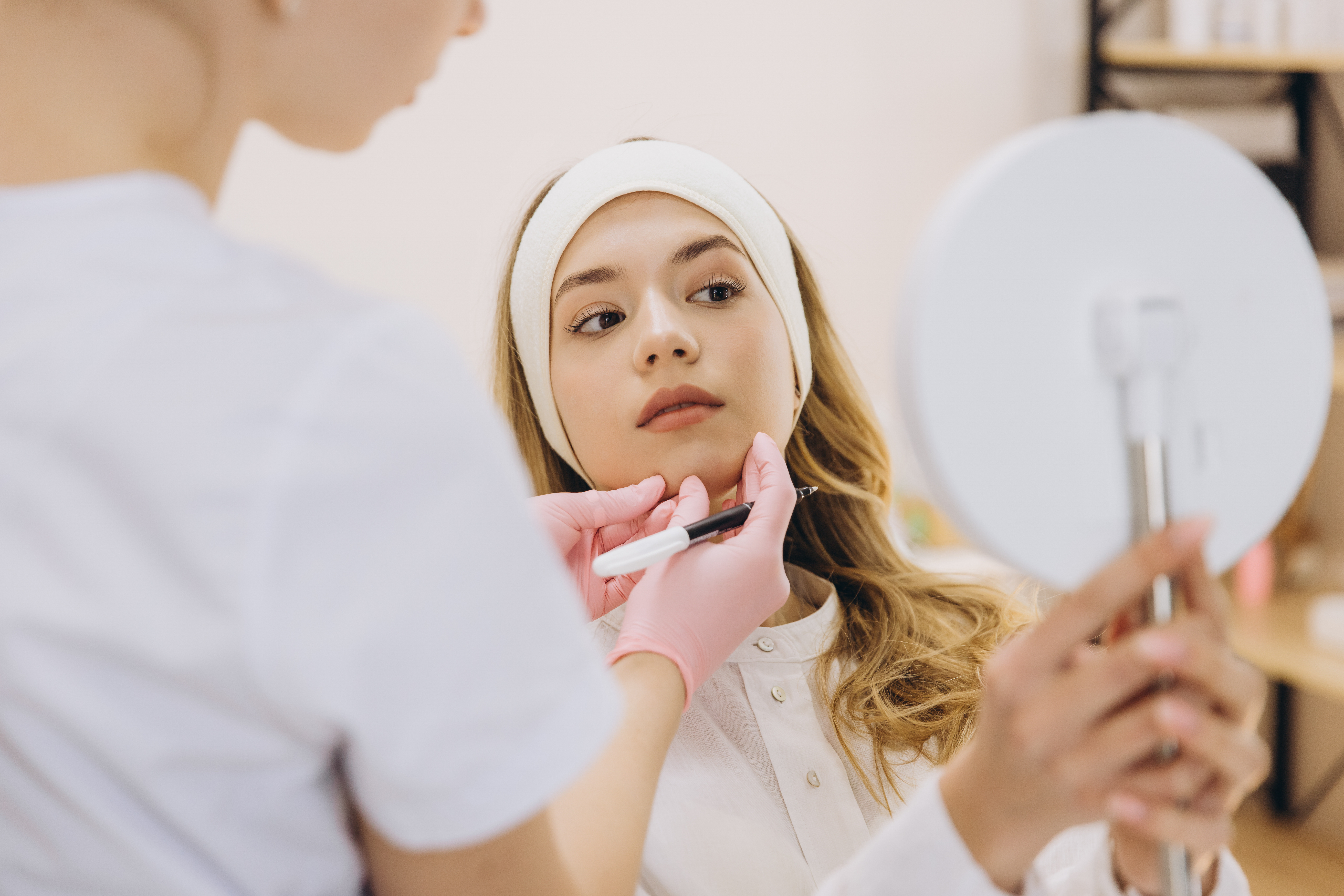 Procedures like laser resurfacing, microneedling and chemical peels are particularly dependent on the skin being in a healthy state, and any sign of inflammation, whether there is a larger skin disorder at hand or general irritation, should be treated gently before undergoing procedures.
