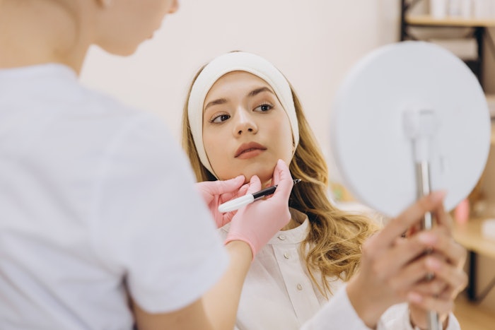 Procedures like laser resurfacing, microneedling and chemical peels are particularly dependent on the skin being in a healthy state, and any sign of inflammation, whether there is a larger skin disorder at hand or general irritation, should be treated gently before undergoing procedures.