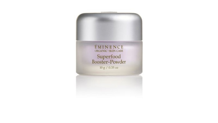 Brighten skin with the Superfood Booster Powder by Eminence.