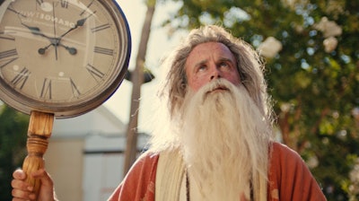 Father Time was cast in the campaign as a symbol of many consumers' struggle to prioritize self-care, making the message more relatable and emotionally resonant.