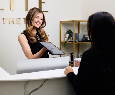 Following a facial or aesthetic treatment, Elite’s team also recommends skincare products to use at home with directions on how to use them.