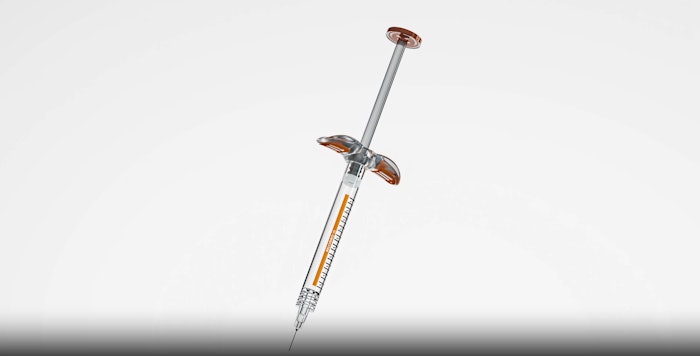 The new Belotero syringe features an ergonomically engineered grip for improved comfort and control during treatments.