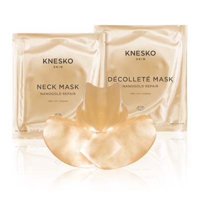 Gold Repair Neck and Décolleté Mask Combo