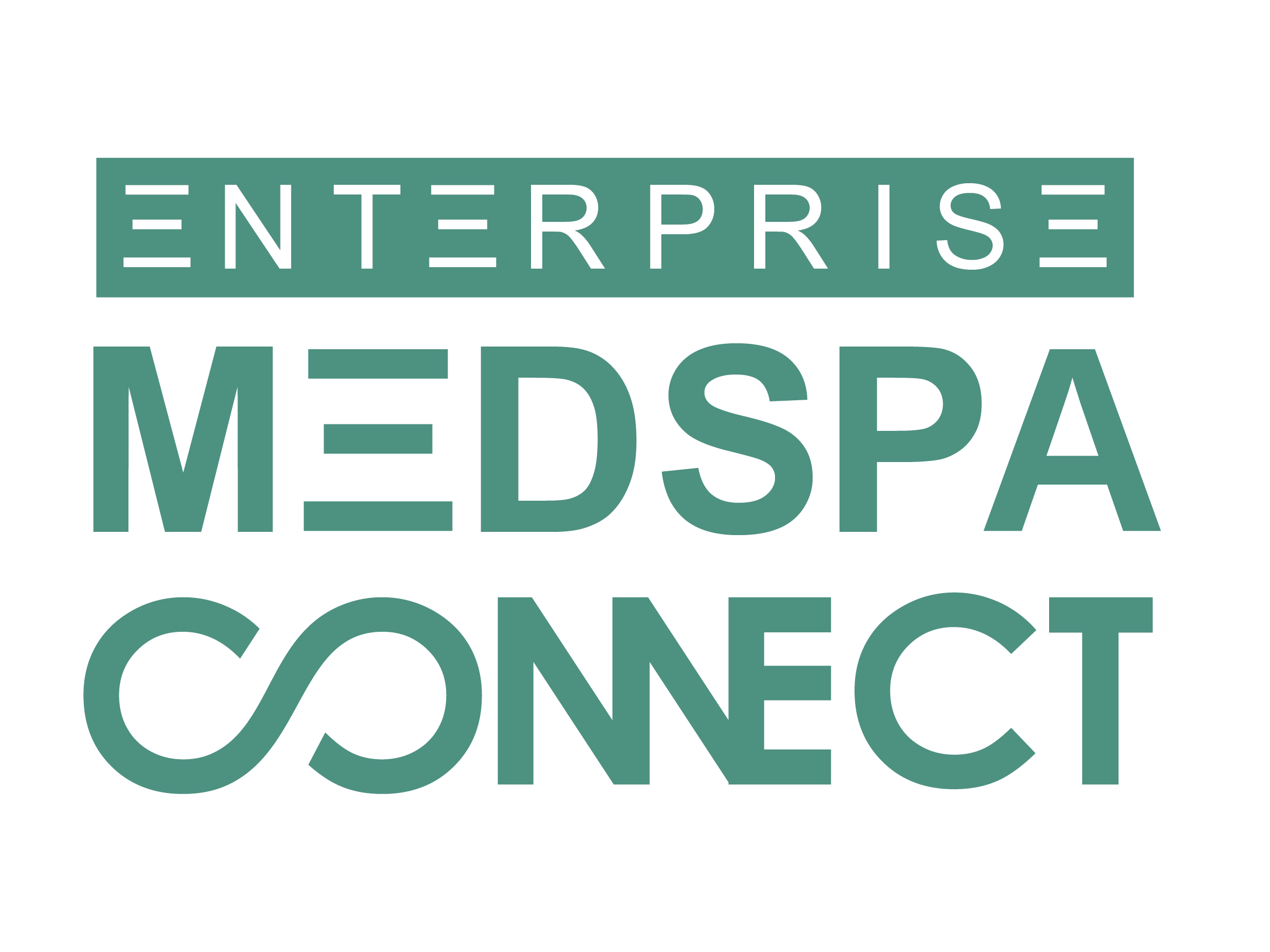 Enterprise Medspa Connect Logo Stacked Green 03