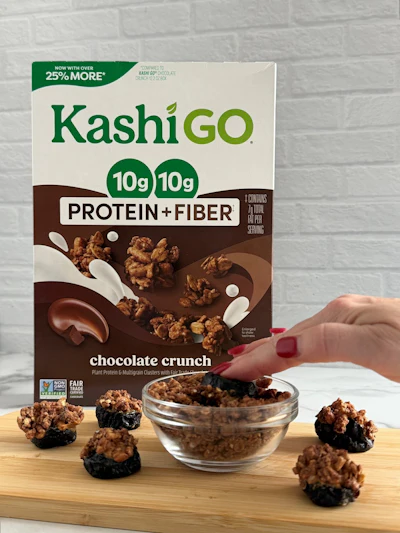 Collaborating with dietitians Amy Shapiro and Mandy Enright, Kellogg’s launched easy, high-fiber recipes—ranging from no-bake cookies to trail mixes and cereal-topped fruit bites—that paired cereals with protein sources like nut butters, seeds and fruit, delivering both fiber and protein in convenient, flavorful formats.