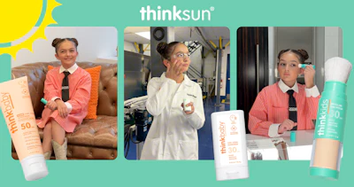 ThinkSun is reframing SPF as a Gen Alpha lifestyle habit rather than a traditional skin care step with the appointment of 12-year-old influencer Taylen Biggs as its first-ever chief sunshine officer, a role designed specifically to translate sun safety into youth-driven, creator-led storytelling.