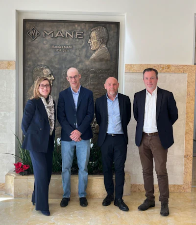 From left to right: Samantha Mane, Sébastien Rodriguez, David Morenon and Bertrand Boulin.