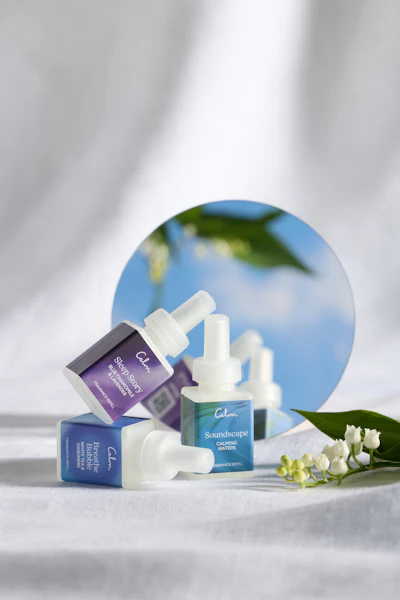 Rather than simply offering three calming scents, the Calm x Pura collection links fragrance with specific emotional moments.