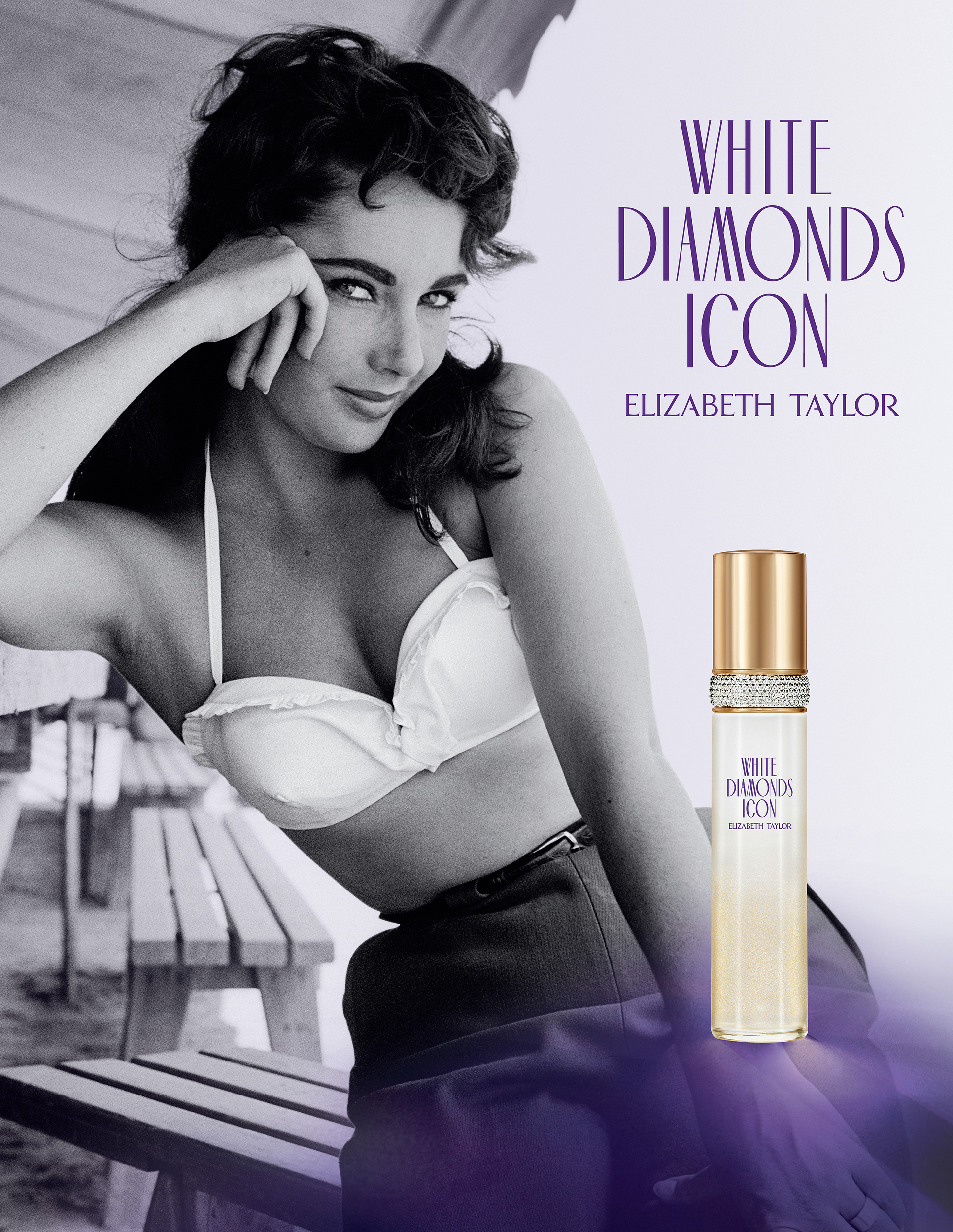 The fragrance opens with fraise des bois, pear blossom and Green Mandarin LMR (sourced from Sicily and Calabria), leading into a heart featuring Cristalfizz, orange flower LMR, orris and jonquille absolute LMR&mdash;a deliberate nod to the narcissus note that defined the original White Diamonds.
