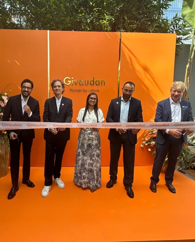Left to right: Faycal El Herrif, Maurizio Volpi, Farzana Sanhamut, Pierre Venet and Felix Mayr-Harting.